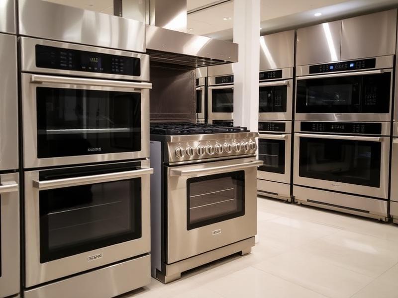 Refurbished kitchen ranges and ovens at local shops