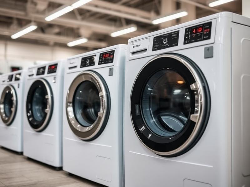 Pre-owned washing machines for sale at discount appliance stores