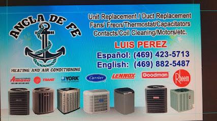 ANCLA DE FE Heating, Air Conditioning and Plumbing