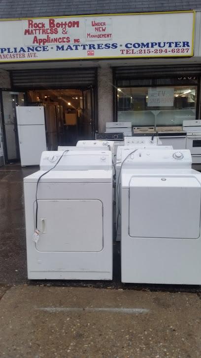 Rock Bottom Mattress & Appliances