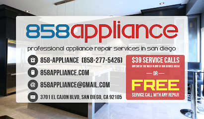 858 Appliance Repair