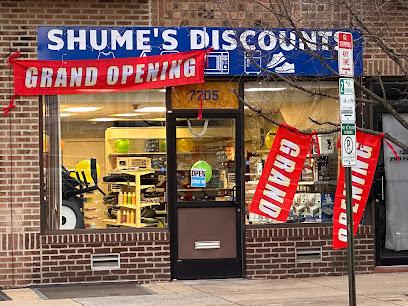 Shume’s discounts